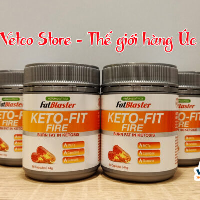 Viên uống hỗ trợ giảm cân FatBlaster Keto Fit Fire 60 viên 3