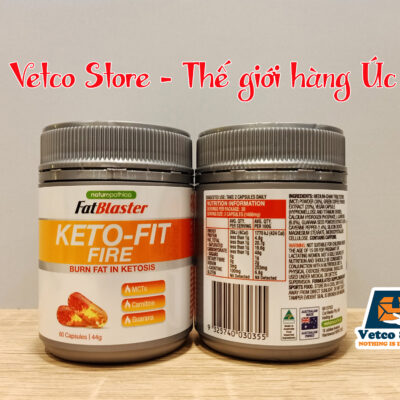 Viên uống hỗ trợ giảm cân FatBlaster Keto Fit Fire 60 viên 4