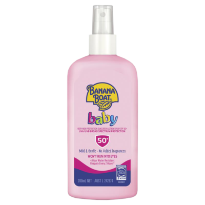 Xịt chống nắng Banana Boat Baby 200ml 2