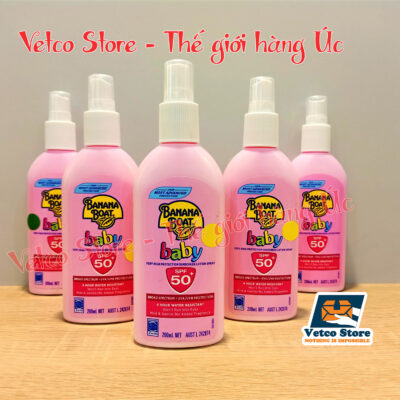 Xịt chống nắng Banana Boat Baby 200ml 4