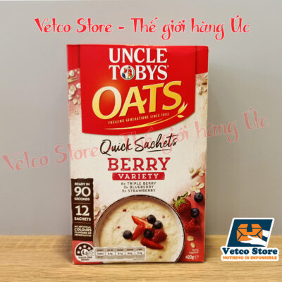Yến mạch Uncle Tobys vị Berry 420g 3