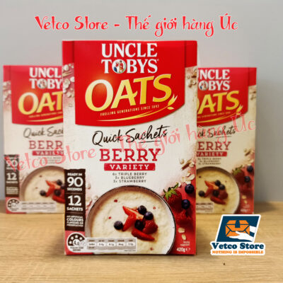 Yến mạch Uncle Tobys vị Berry 420g 5