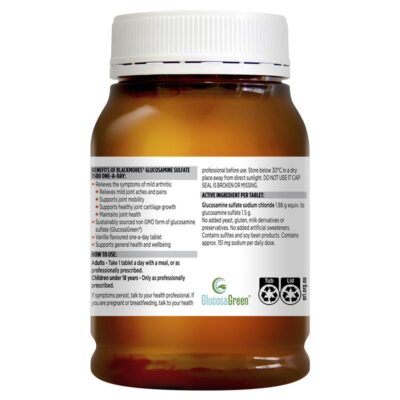 Blackmores Glucosamine 1500mg Hỗ trợ xương khớp Thuốc Bổ Xương Khớp Chai 180 viên 3