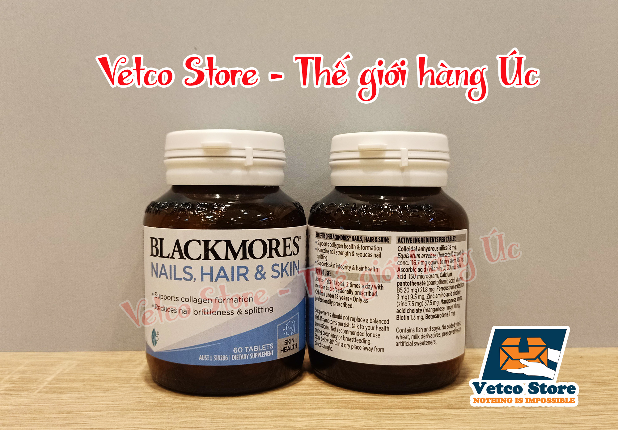Blackmores Nail Hair Skin 60 viên 4