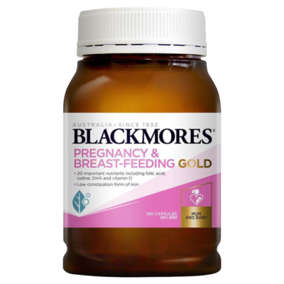 Blackmores Pregnancy BreastFeeding Gold 180 viên 2