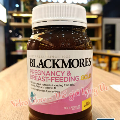 Blackmores Pregnancy BreastFeeding Gold 180 viên 6