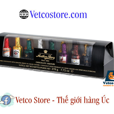 Chocolate rượu Anthon Berg Liqueurs hộp 14 chai 219g 1