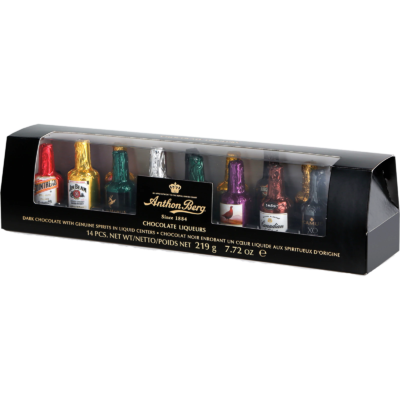 Chocolate rượu Anthon Berg Liqueurs hộp 14 chai 219g 2
