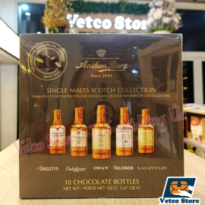 Chocolate rượu Anthon Berg hộp 10 chai 155g 5