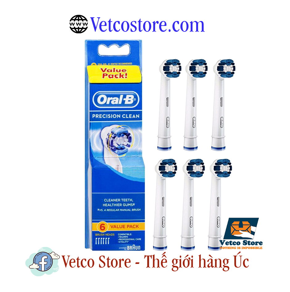 Đầu bàn chải Precision vỉ 6 cái 1