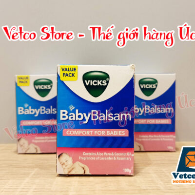Kem bôi Vicks Baby Balsam Comfort for Babies 100g 4