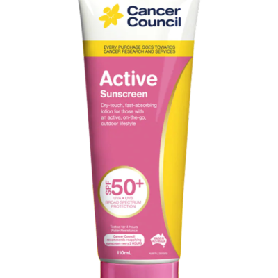Kem chống nắng Cancer Council Active SPF 50 110ml 2