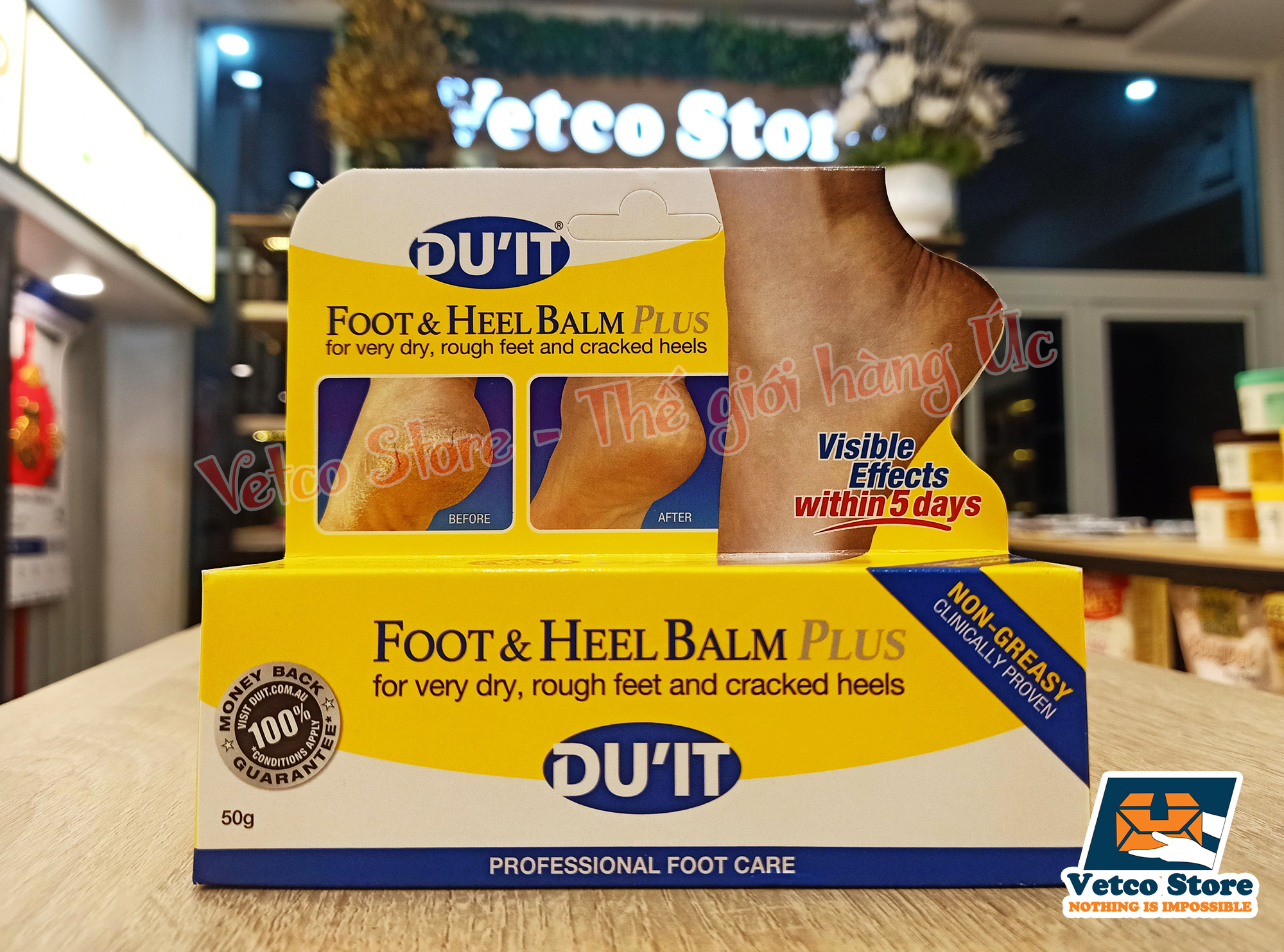 Kem trị nứt gót chân DUIT Foot and Heel Balm 50g 4