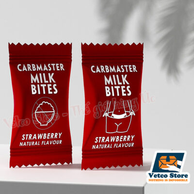 Kẹo Hỗ Trợ Giảm Cân Carbmaster Milk Bites - Strawberry 120g 3