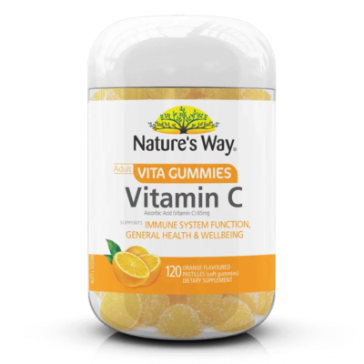 Kẹo bổ sung Vitamin C Natures Way 120v 1