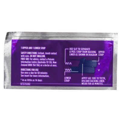 Miếng dán trắng răng Oral B Hộp 14 miếng 5