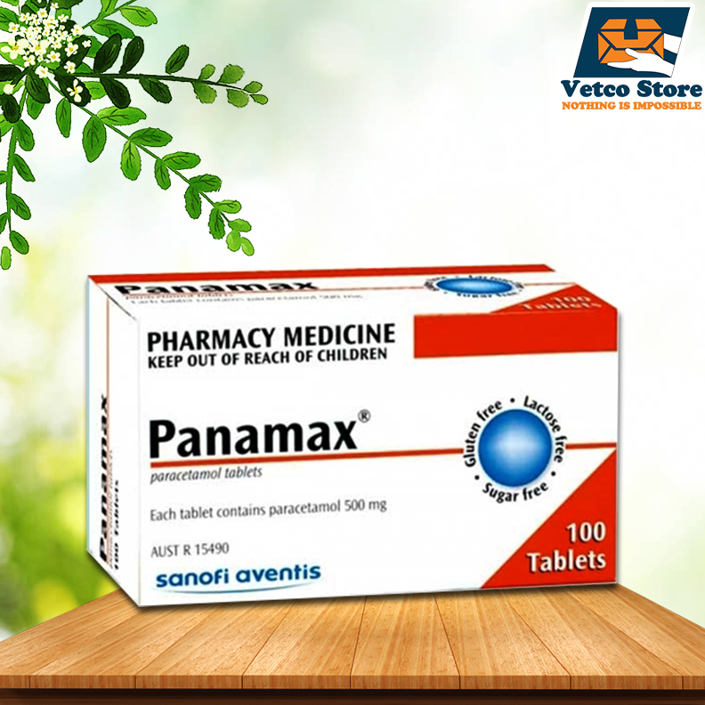 Thuốc Hạ Sốt Giảm Đau Panamax 500mg 100 viên