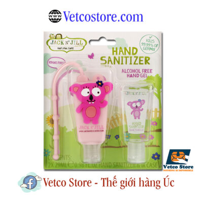 Set nước rửa tay khô Jack N Jill màu hồng Thỏ 1