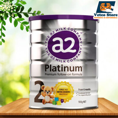 Sữa A2 Platinum số 2 cho bé từ 6 - 12 tháng Hộp 900Gr