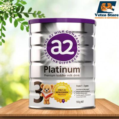 Sữa A2 Platinum số 3 cho bé từ 1 – 3 tuổi Hộp 900Gr
