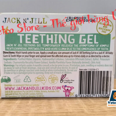 Teething Gel Jack n Jill 15g cho trẻ trên 4th 4