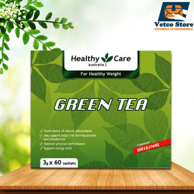 Trà xanh Healthy Care Original (Hộp 60 gói)