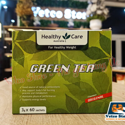 Trà xanh Healthy Care Green Tea Orginal 60 gói 5