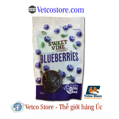 Việt Quất Blueberry sấy khô Sweet Vine 90g 1
