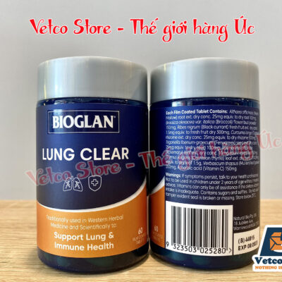 Bioglan Lung Clear Hộp 60 viên 3