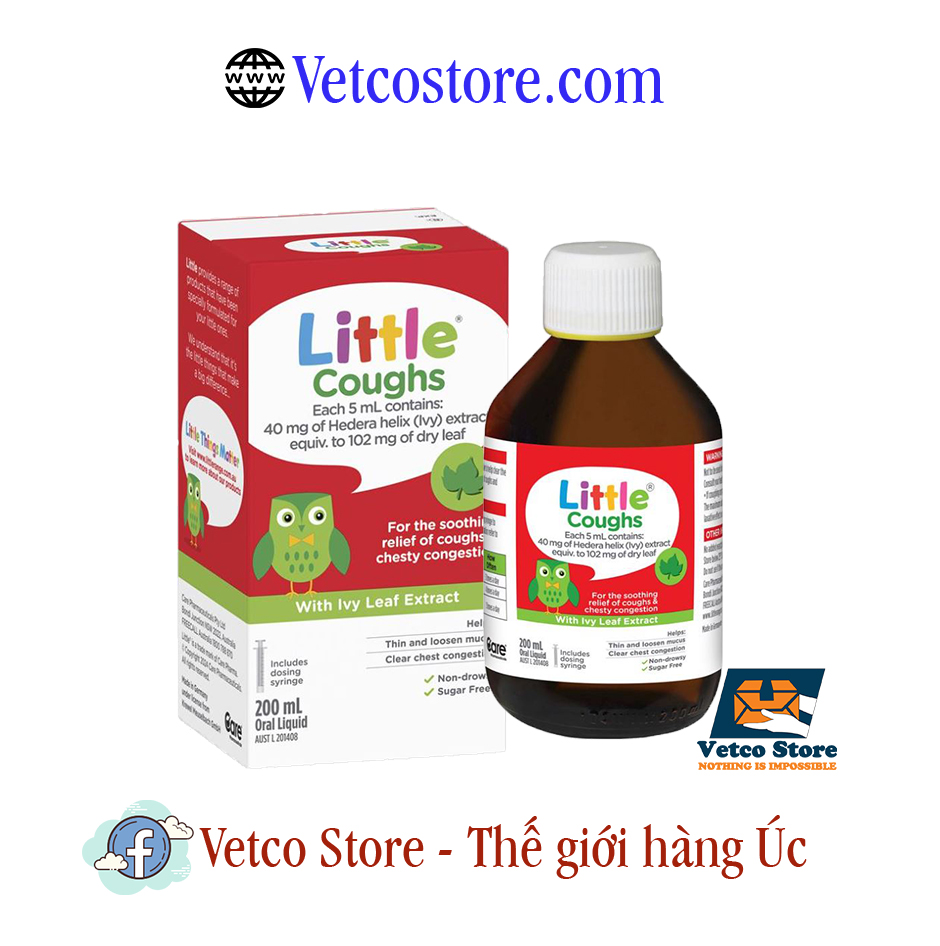 Siro Ho Little Coughs With Ivy Leaf Extract 200ml1