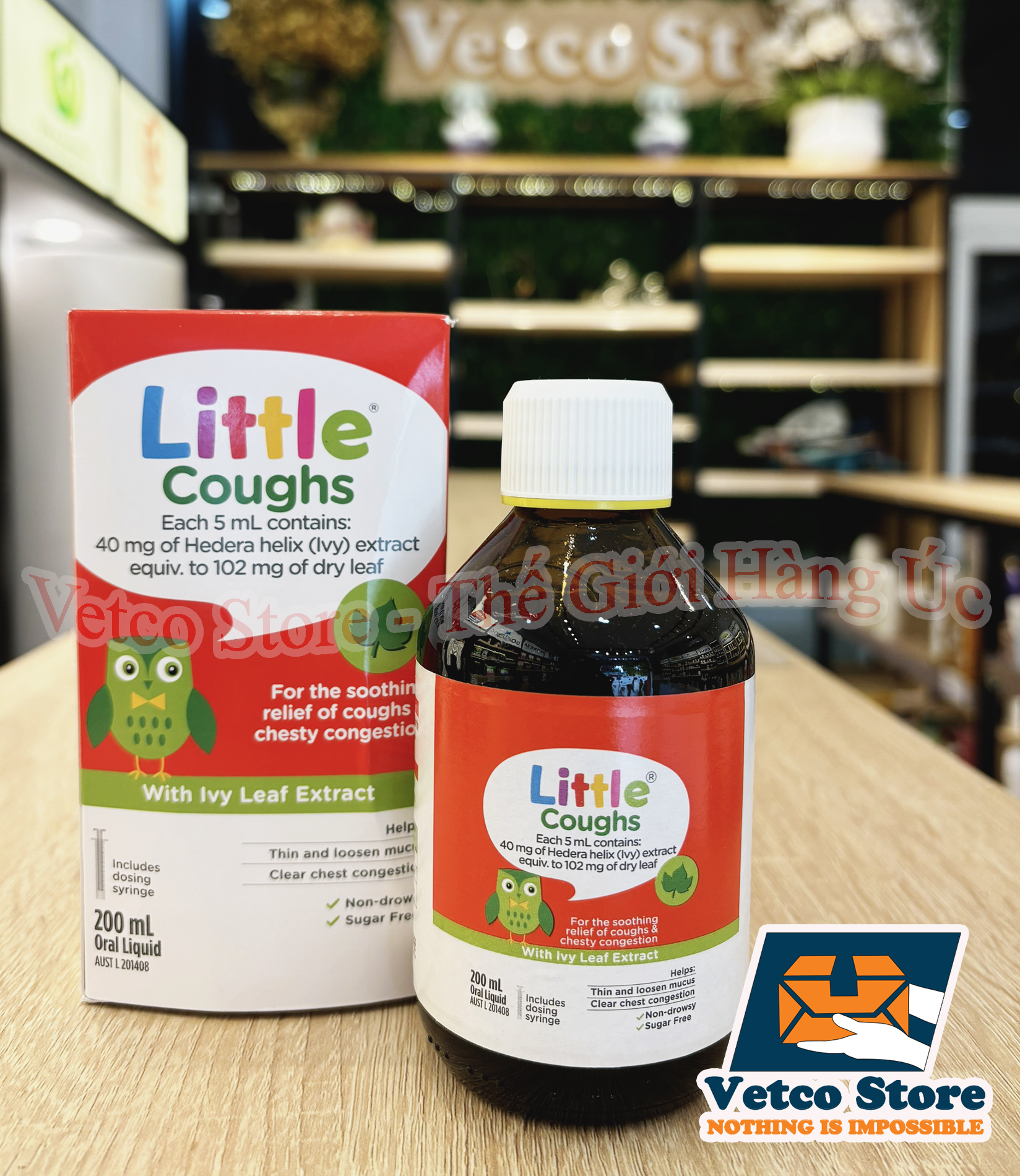 Siro Ho Little Coughs With Ivy Leaf Extract 200ml3