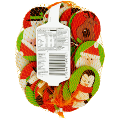 Túi 20 Chocolate sữa đồng tiền Noel WoolWorths 3
