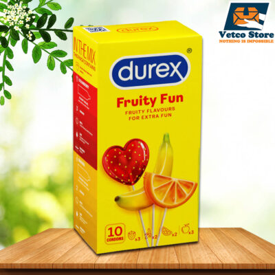 Bao cao su Durex Fruity Fun Hộp 10 cái