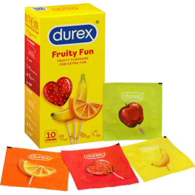 Bao Cao Su Durex Fruity Fun Hộp 10 cái 2