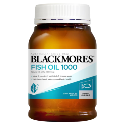 Blackmores Dầu cá CÓ MÙI Mẫu mới 200 viên 2