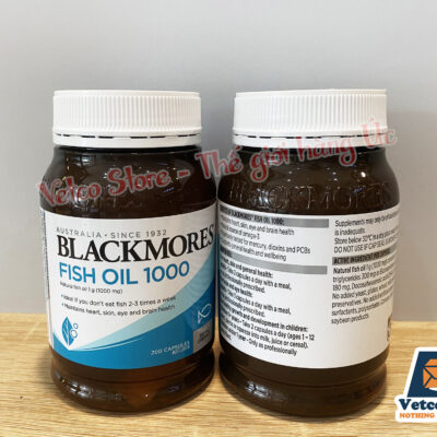 Blackmores Dầu cá CÓ MÙI Mẫu mới 200 viên 5