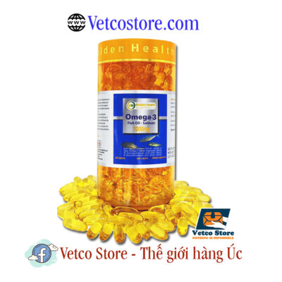 Dầu Cá Hồi Omega 3 1000 mg Golden Health Hộp 365 Viên 1