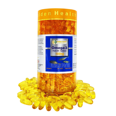 Dầu Cá Hồi Omega 3 1000 mg Golden Health Hộp 365 Viên 2