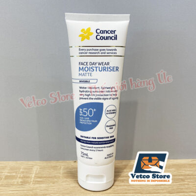 Kem chống nắng Cancer Council chống thấm nước 4h cho da nhạy cảm 75ML 3