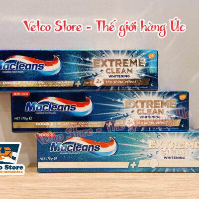 Kem đánh răng Macleans Extreme Clean Whitening 170g 7