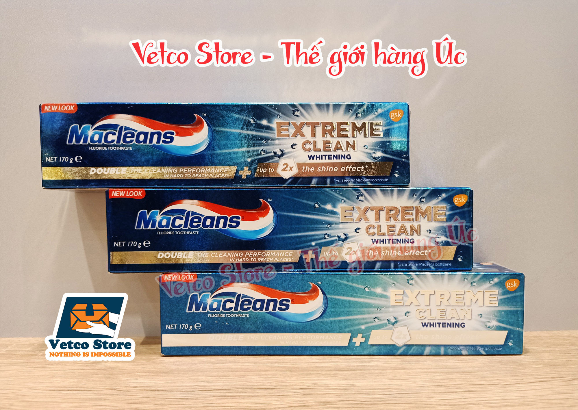 Kem đánh răng Macleans Extreme Clean Whitening 170g 7