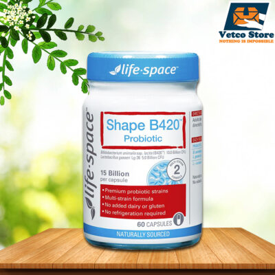 Men Vi Sinh LifeSpace Shape B420 Hộp 60 viên