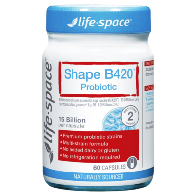Men Vi Sinh LifeSpace Shape B420 Hộp 60 viên 2