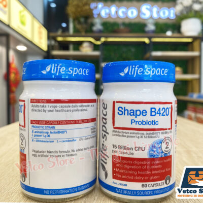 Men Vi Sinh LifeSpace Shape B420 Hộp 60 viên 6