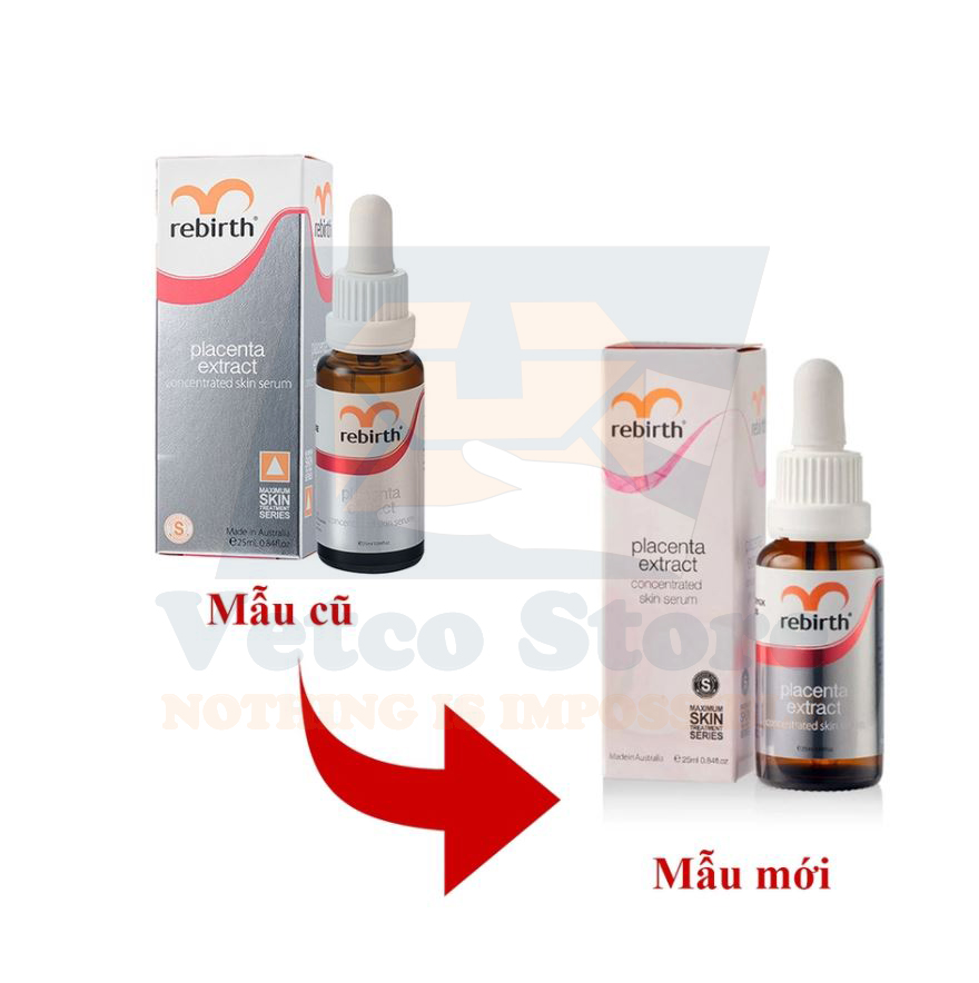 Serum Nám NhauThai Cừu Rebirth Placenta Extract Concentrate 25ml2