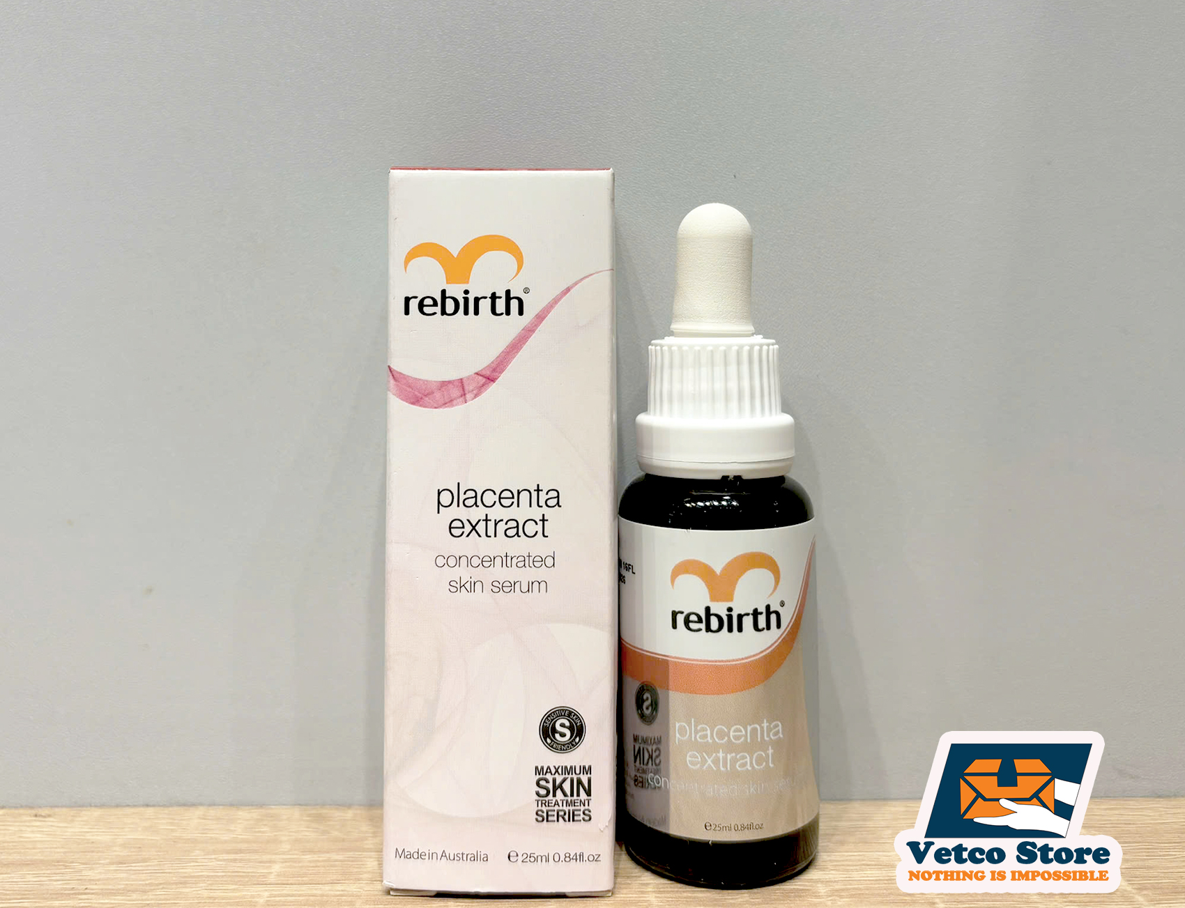 Serum Nám NhauThai Cừu Rebirth Placenta Extract Concentrate 25ml4