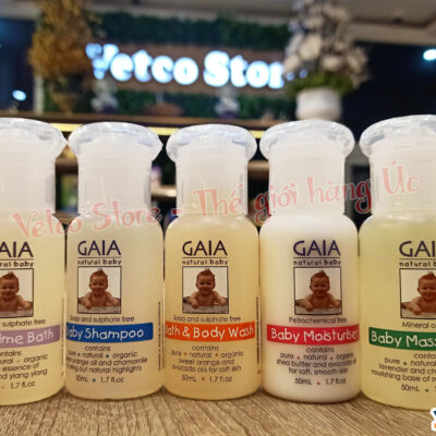 Set GAIA Baby Starter Kit 5 chai 6