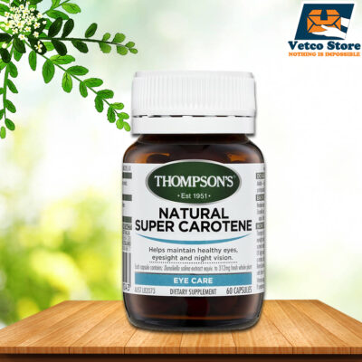 Viên uống bổ mắt Super Caroten Thompson Hộp 60 viên