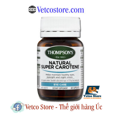 Viên uống bổ mắt Super Caroten Thompson Hộp 60 viên 1