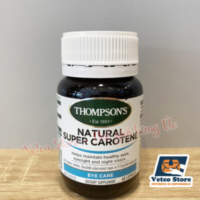 Viên uống bổ mắt Super Caroten Thompson Hộp 60 viên 4